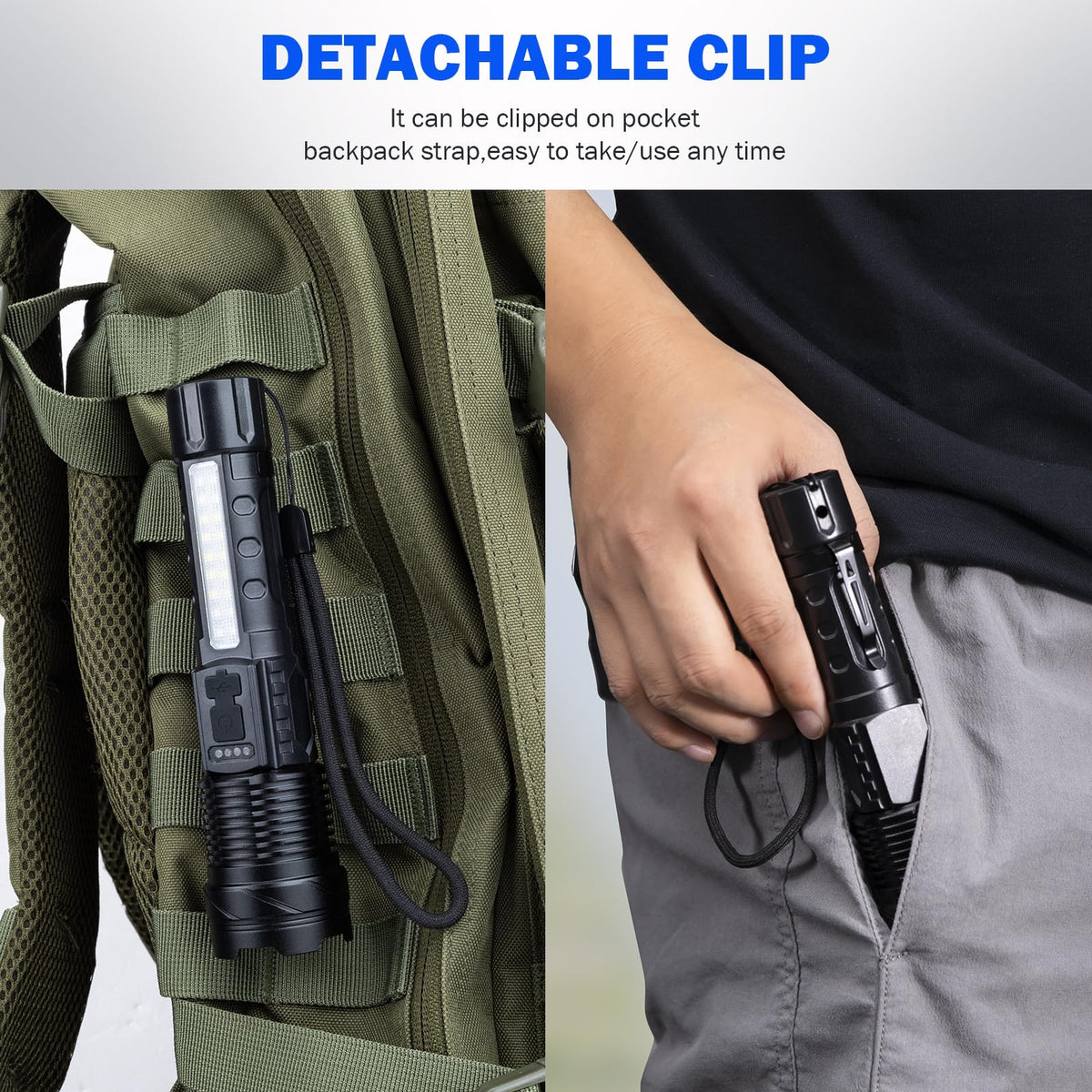 Cinlinso flashlight emergency-ready companion for camping and home