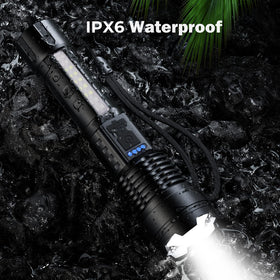 Cinlinso flashlight includes lanyard and pocket clip for easy carry