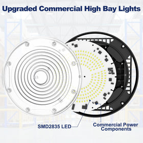 CINOTON 160W UFO LED high bay light warehouse lighting solution for large spaces