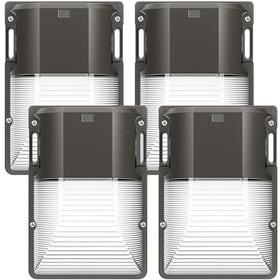 CINOTON 30W wall pack with dusk-to-dawn sensor for entryways
