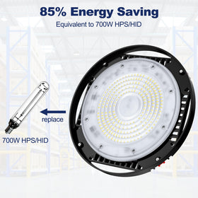CINOTON high bay light with 6 ft power cable for flexible setup