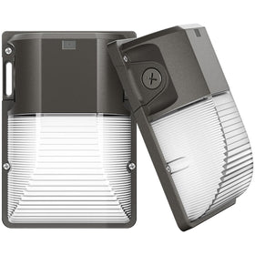 CINOTON dusk-to-dawn 30W LED wall pack for energy-saving exterior lighting