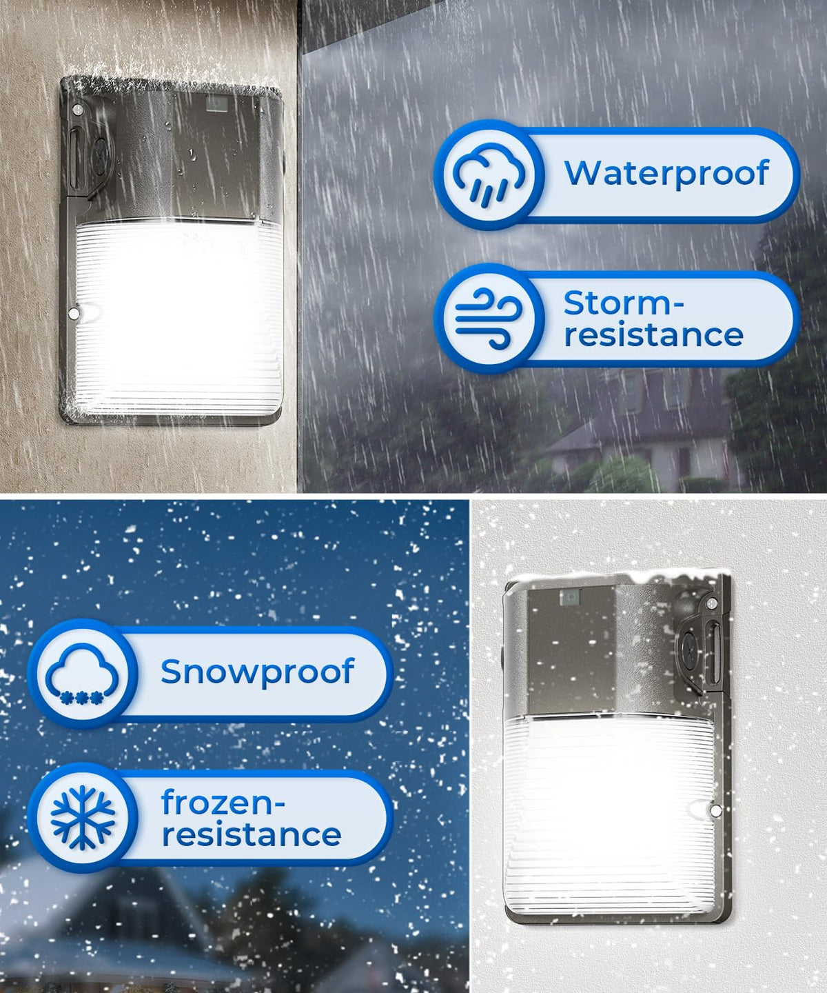 CINOTON outdoor wall light IP65 waterproof for rain resistance