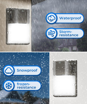 CINOTON outdoor wall light IP65 waterproof for rain resistance