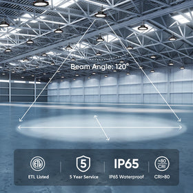 ETL-certified CINOTON high bay light ensuring safe installation