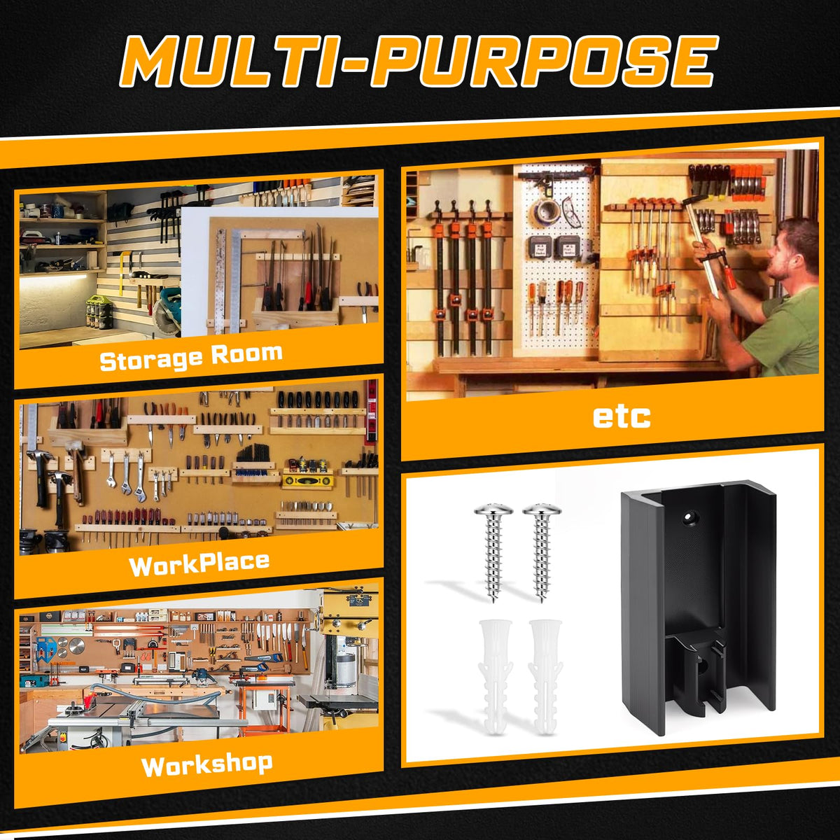 Minimalist CINROPE wall mount for CH951 reduces clutter and blends with decor.