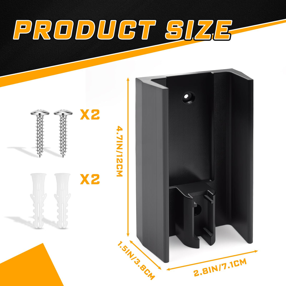 Space-saving CINROPE CH951 wall dock keeps floors clear and tools accessible.