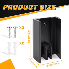 Space-saving CINROPE CH951 wall dock keeps floors clear and tools accessible.
