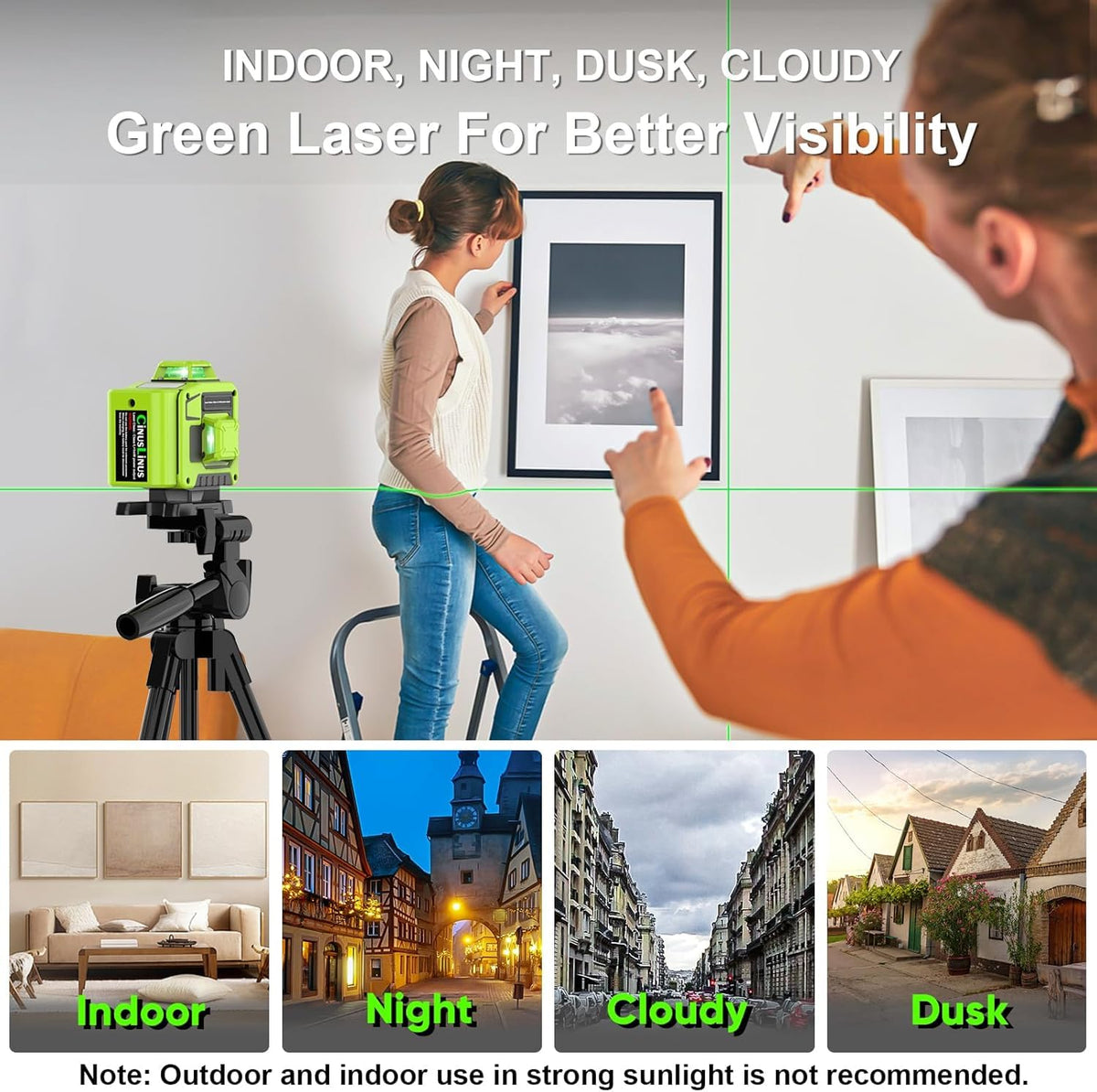 CinusLinus manual and pulse modes offer flexible alignment.