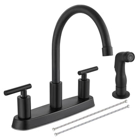 Cinwiny kitchen faucet with high-arc 360° spout for easy sink access