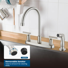 Cinwiny supplied lines included for quick, complete installation