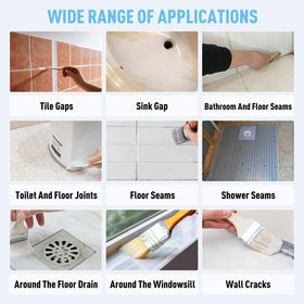 CIONIA indoor-outdoor sealant used on multiple surfaces for moisture protection