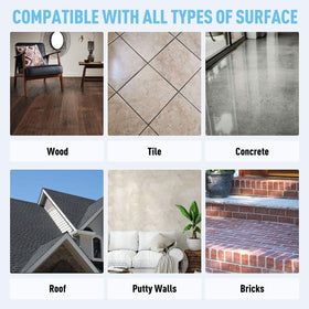 CIONIA roof, wall, and window protection with an invisible seal