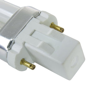 Circle PL-13W 841 GX23 bulb base shot highlighting 800 lumens and long life