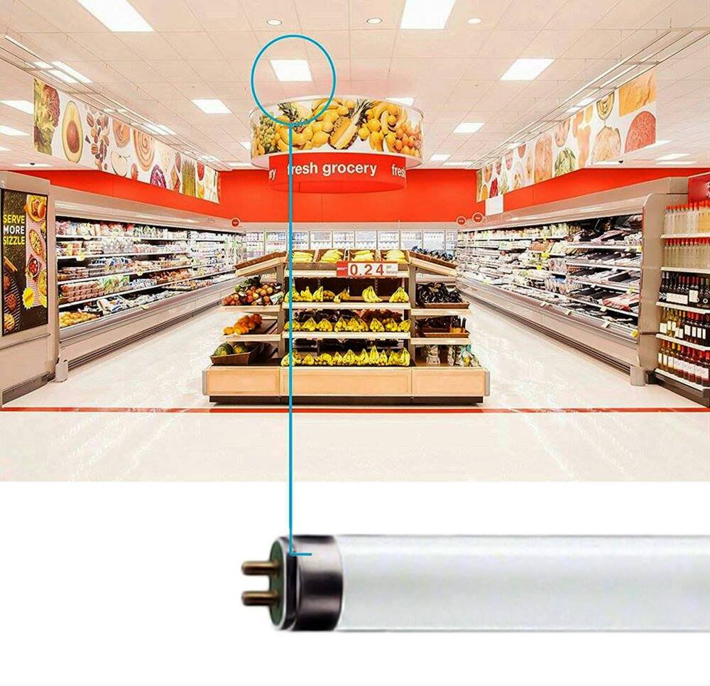 Circle ROHS-compliant, mercury-reduced bulb promotes safer, eco-friendly lighting.