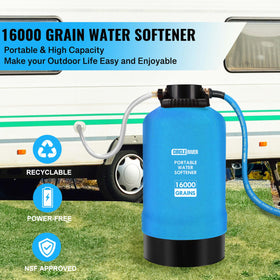 CircleRiver brass fittings enable easy 3-4 inch RV hose connections.
