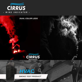Cirrus wind indicator cartridge container for easy replacement.