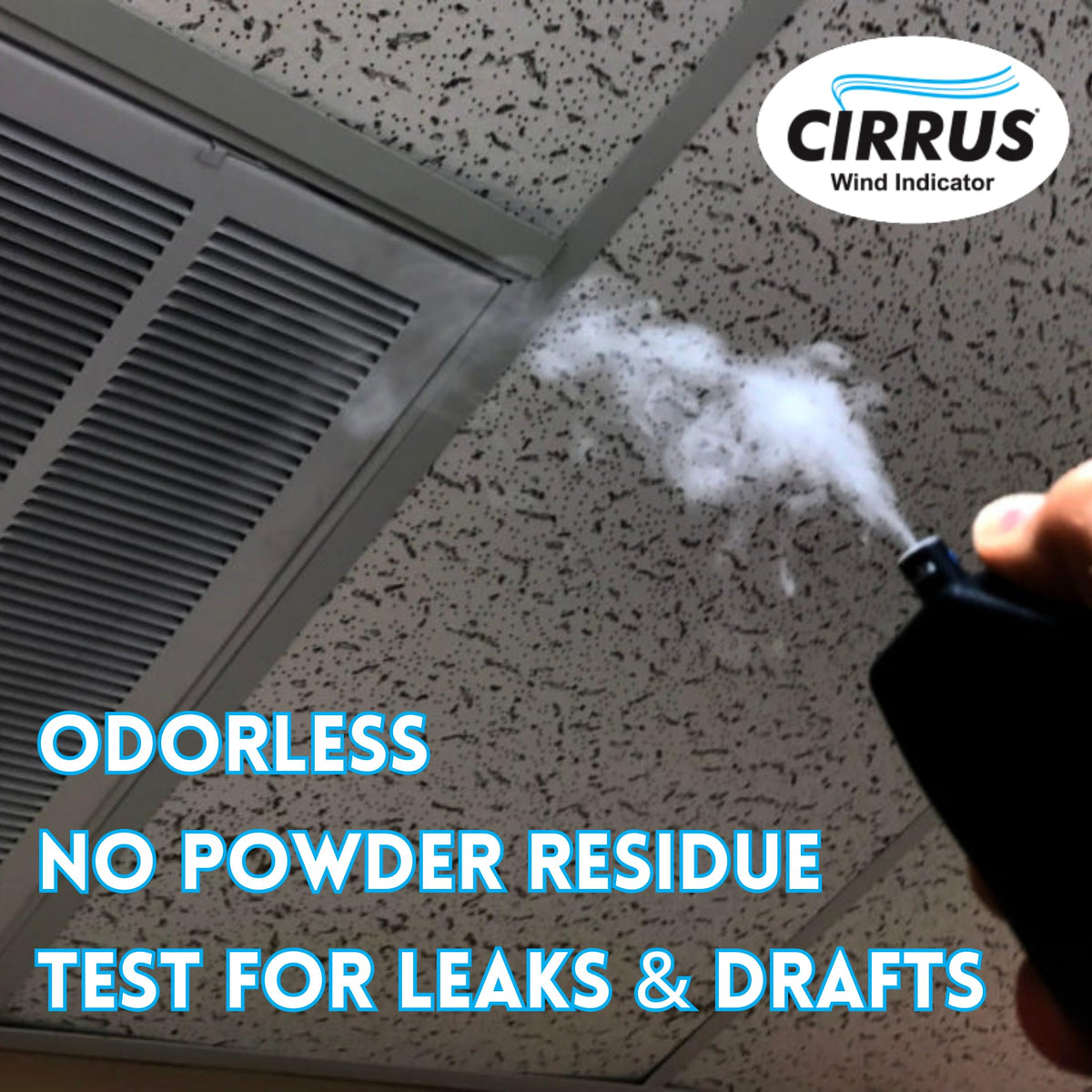Cirrus wind indicator power bank enables on-site phone or tool charging.