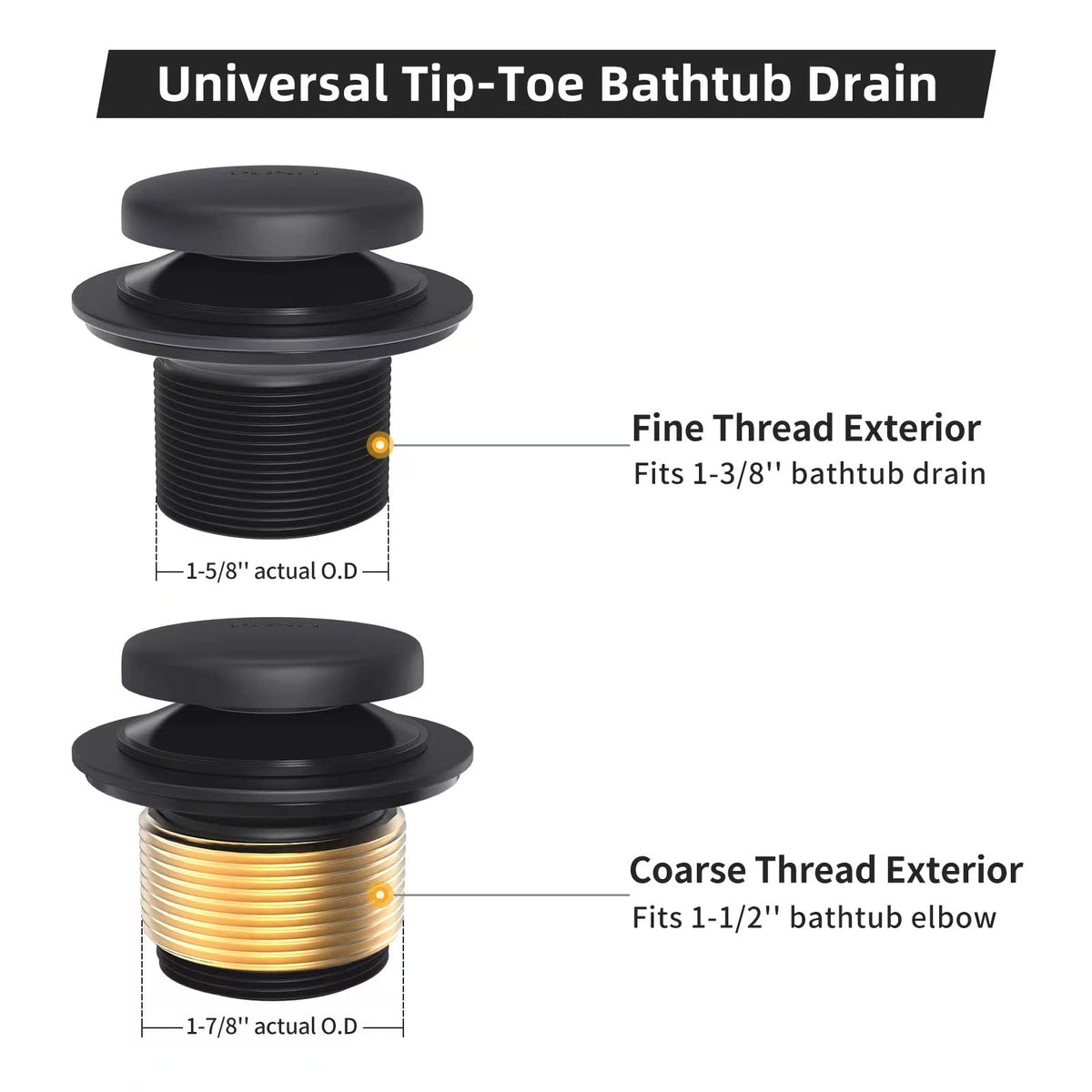 Citymoor corrosion-resistant metal construction ensures durability in wet bathrooms.