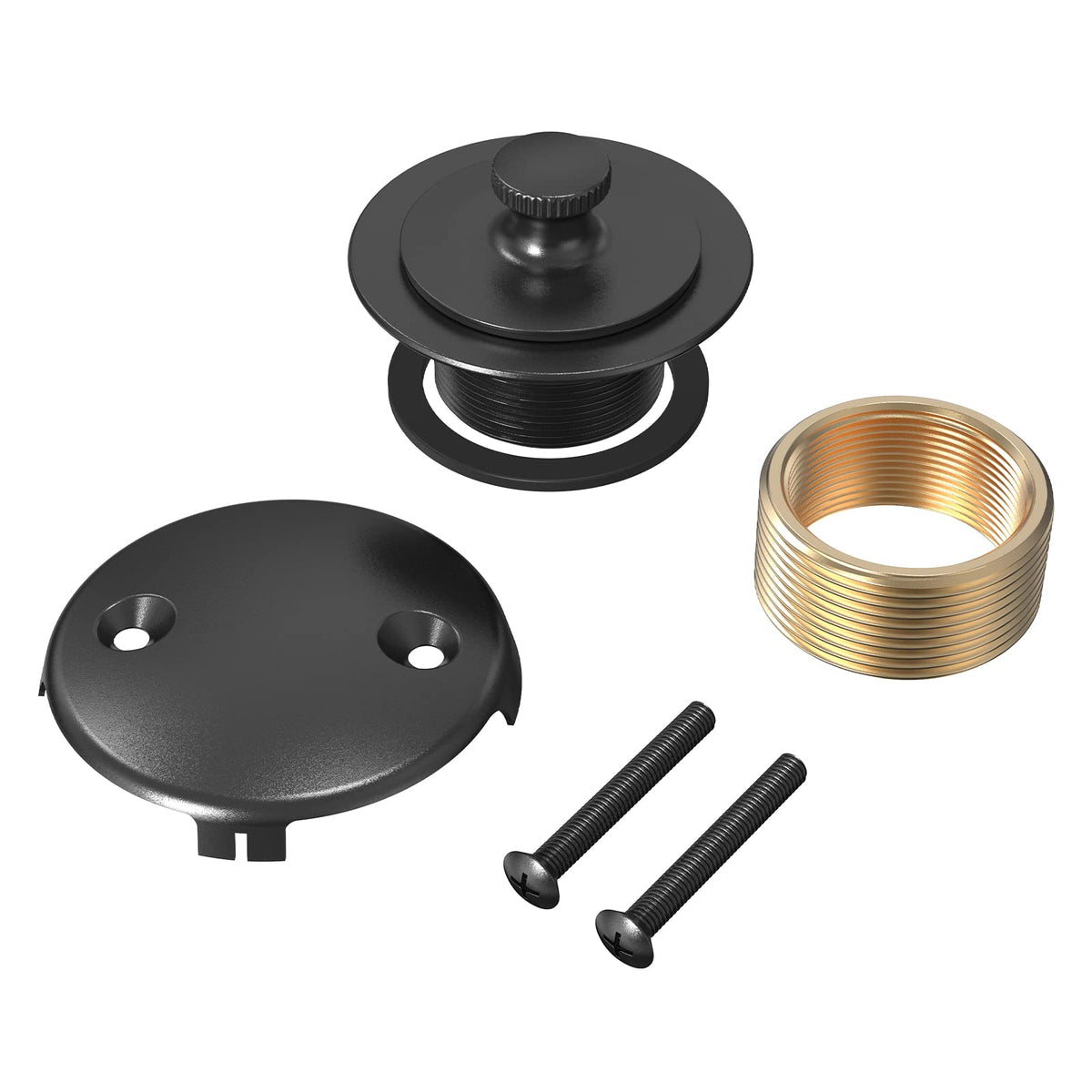 Citymoor two-hole overflow faceplate suitable for versatile setups.