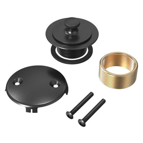 Citymoor two-hole overflow faceplate suitable for versatile setups.