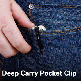 CIVIVI Baby Banter deep-carry clip for discreet EDC.
