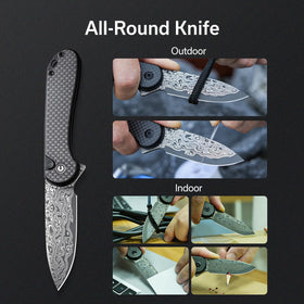 CIVIVI Elementum II deep-carry-clip keeps the knife discreetly handy.