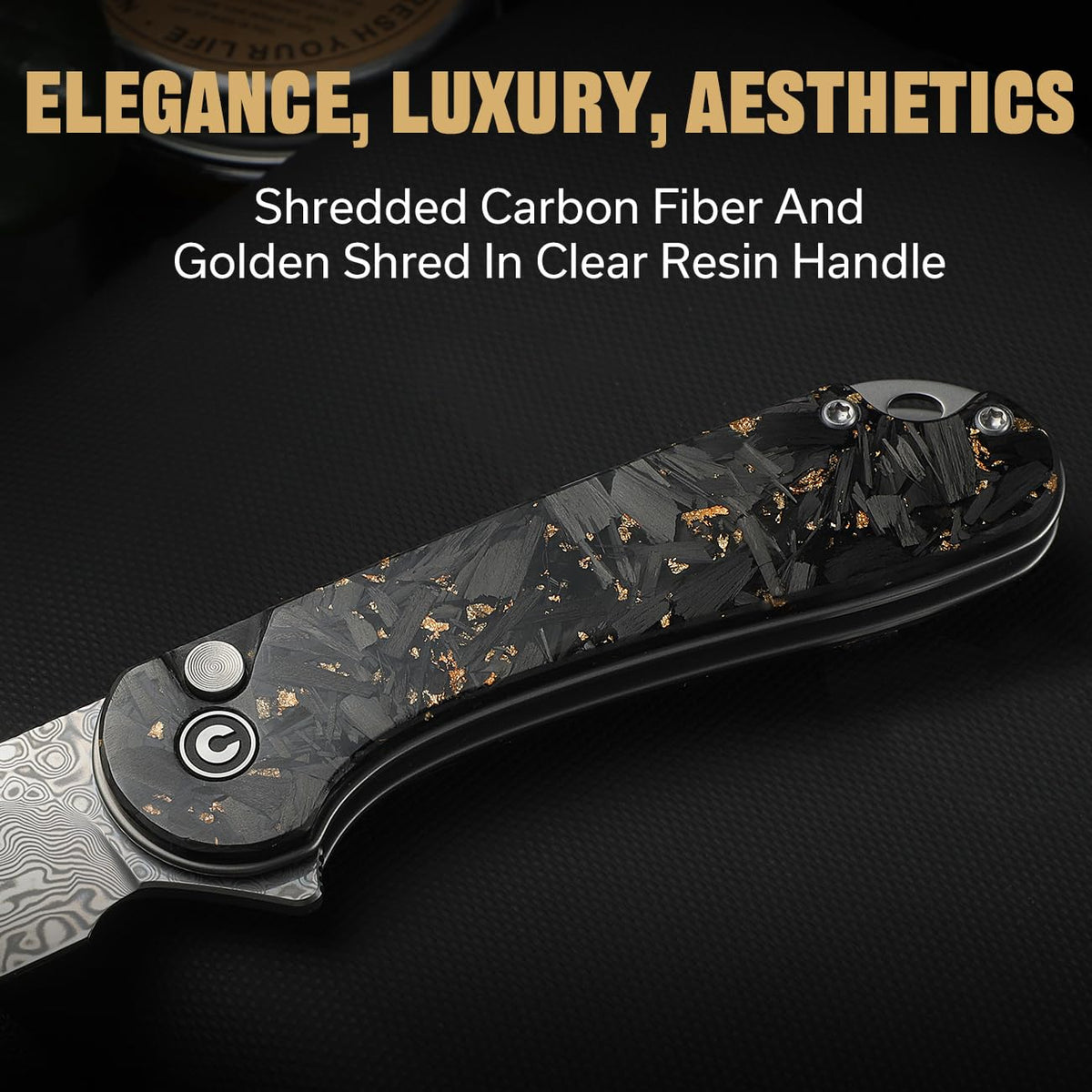 CIVIVI Elementum II deep carry clip for discreet, secure carry.