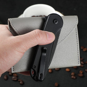 CIVIVI Elementum II deep carry clip for discreet pocket carry.
