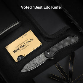CIVIVI Elementum II ergonomic-handle provides comfortable control during tasks.