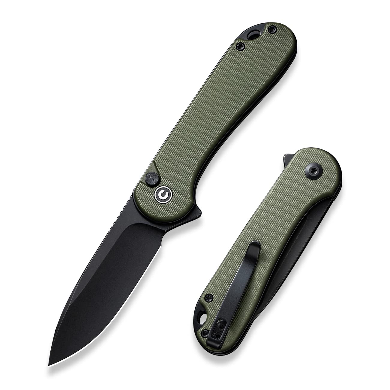 CIVIVI Elementum II pocket knife showing blade deployment for quick cuts.