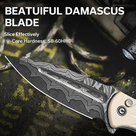 CIVIVI Incindie with milled G10 handle for secure grip