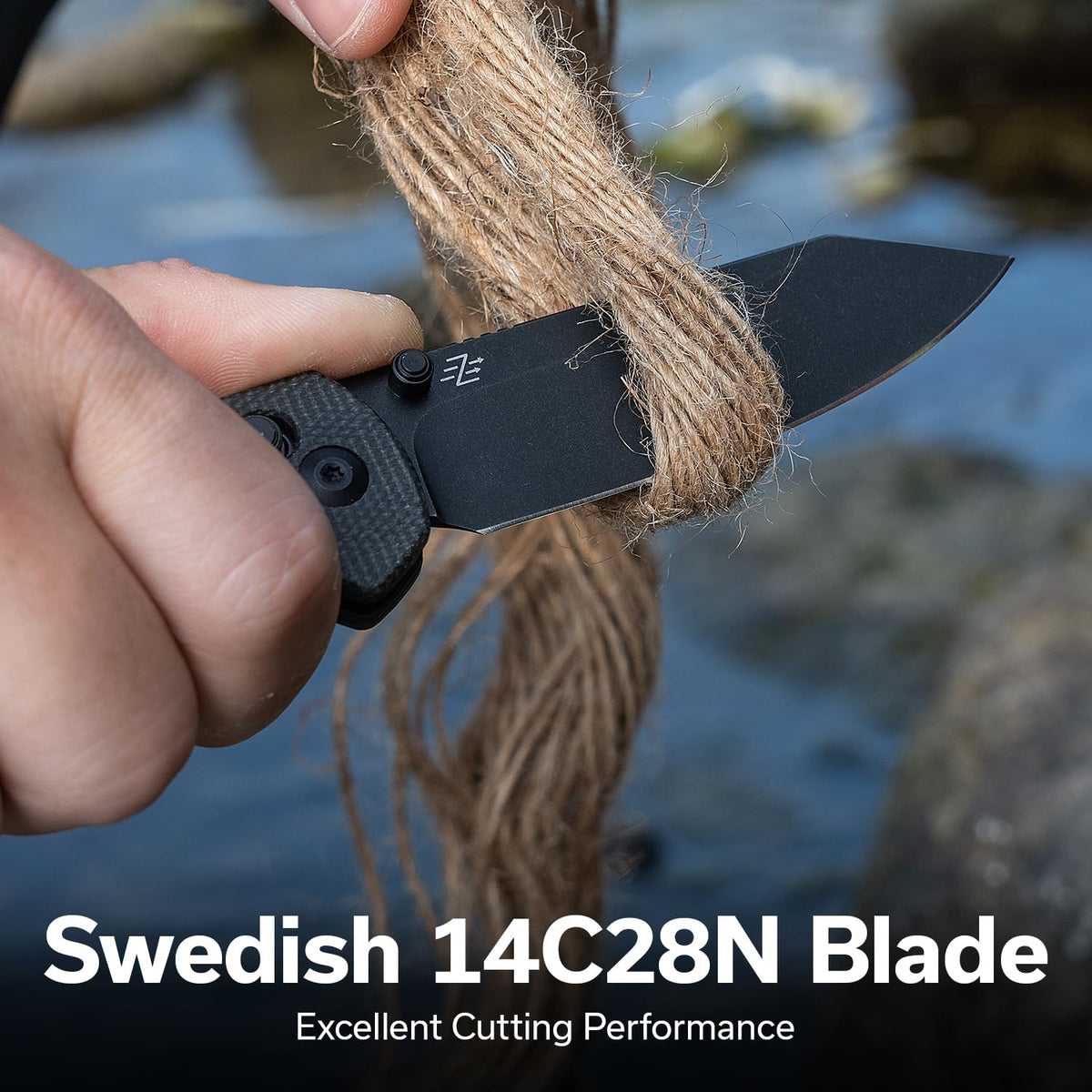 Perfect for EDC, camping, and everyday utility tasks.
