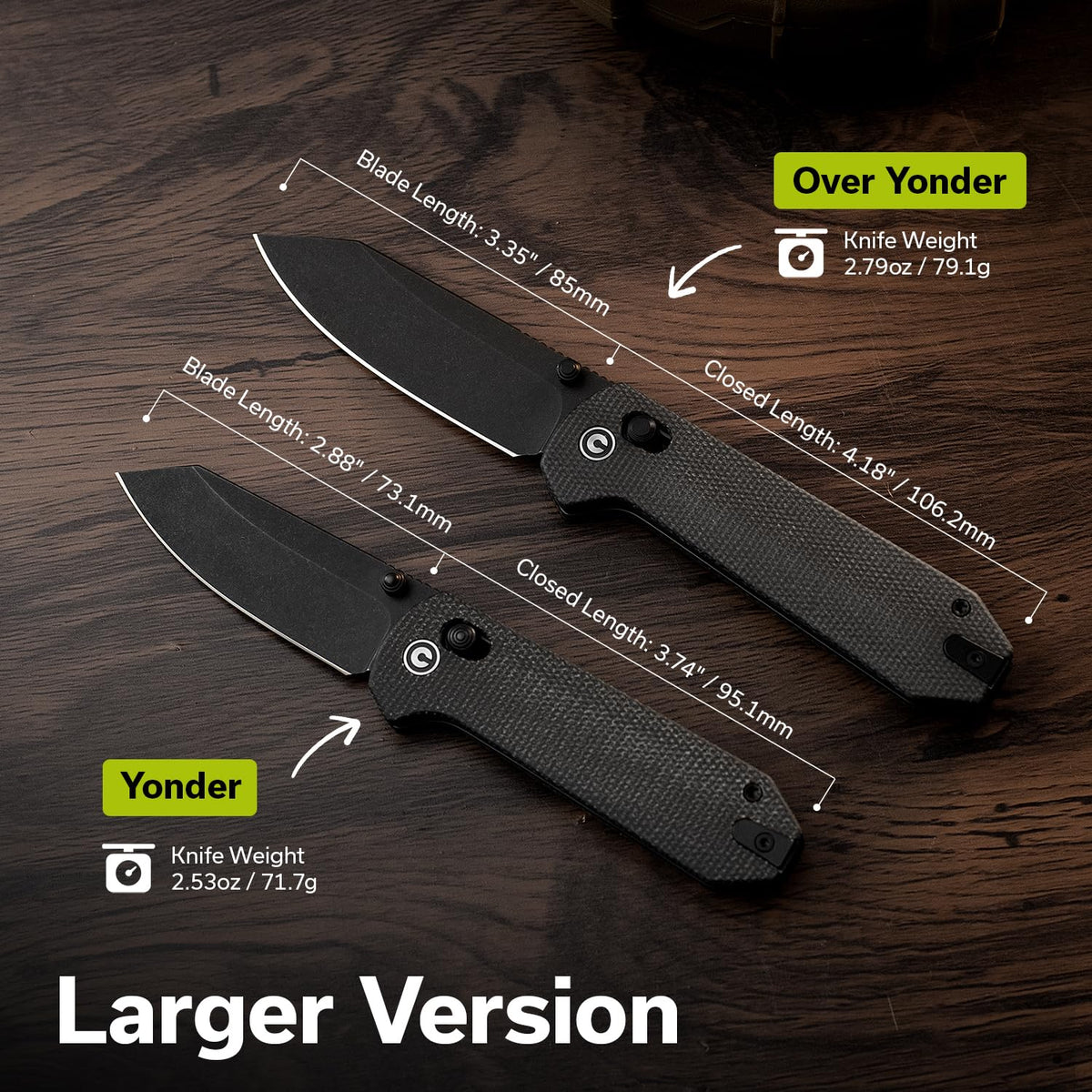 Smooth folding action keeps the blade secure and ready.