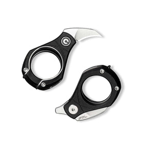CIVIVI Pyrus Mini Keychain Knife with ringed G10 handle for secure EDC.