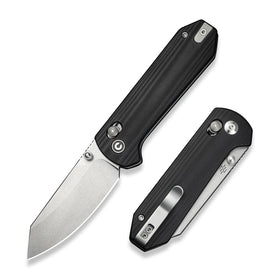 CIVIVI Yonder knife blade close view with sharp 14C28N edge for everyday tasks.