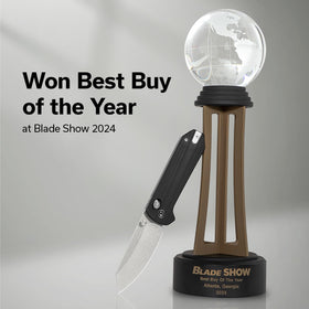 CIVIVI Yonder G10 handle, ergonomic grip for comfortable, controlled cutting.