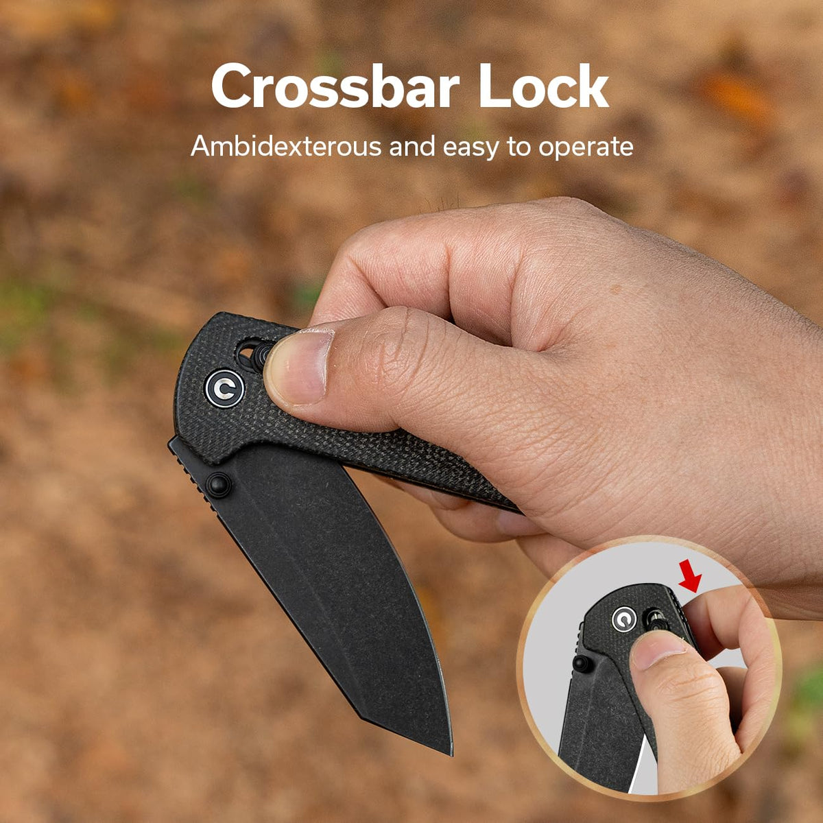 CIVIVI Yonder lightweight edc knife in compact form