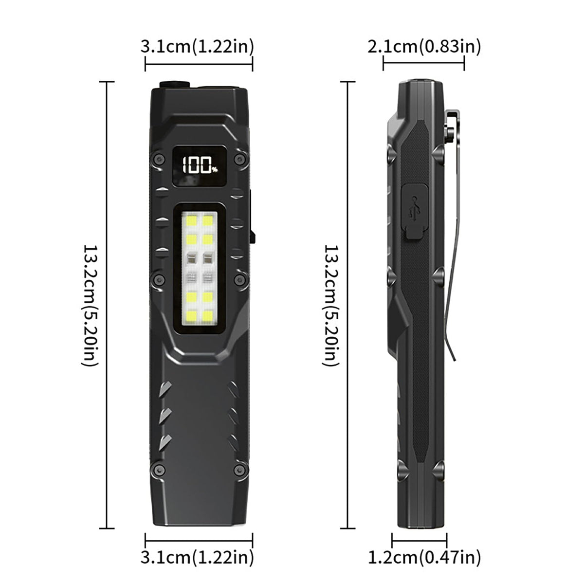 Ciwuzxs DT007 two-color-led supports signaling and safety