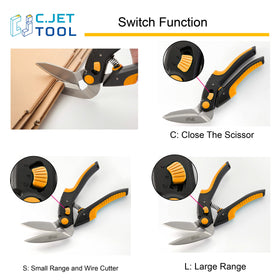 C.JET TOOL pruning/gardening close-up illustrates versatility