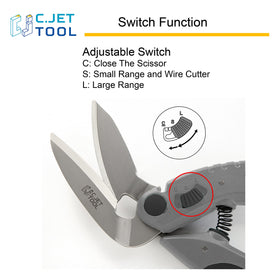 C.JET TOOL 10 pruning and gardening use illustrates multipurpose functionality.