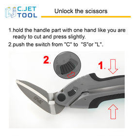 C.JET TOOL 10 soft grip handle showcases ergonomic design for comfortable prolonged use.