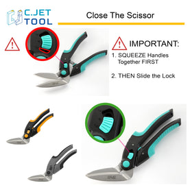 C.JET TOOL stainless steel blade delivers stable, clean cuts.