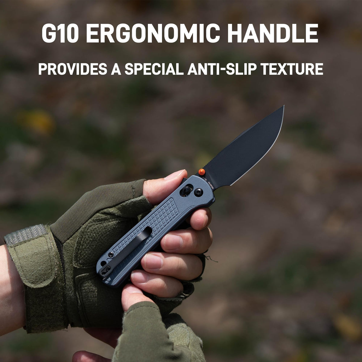 CJRB Bolt pocket clip keeps the knife secure and ready in a pocket