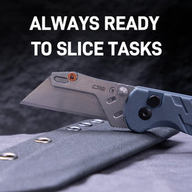 CJRB Boxer includes ten blades for ready replacements on the go.