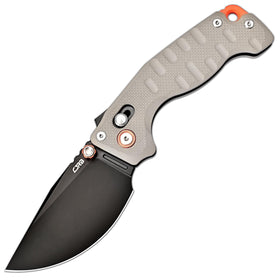 CJRB DoubleTap folding knife with D2 blade for reliable daily cutting.