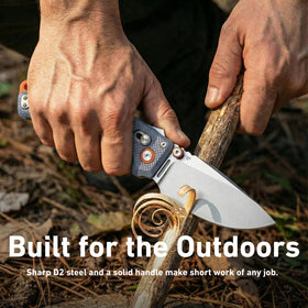 CJRB Doubletap orange backspacer and pivot collar add visibility and balance