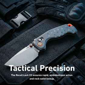 CJRB Doubletap lightweight design at 241 g for easy carry