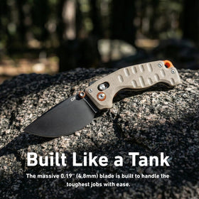CJRB DoubleTap pocket clip enables easy daily carry and quick access.