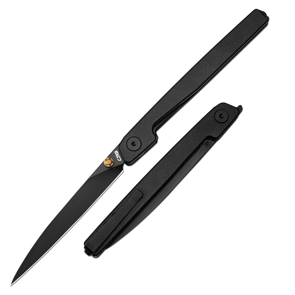 CJRB Lanky knife with a 3.58-inch AR-RPM9 blade in daily use